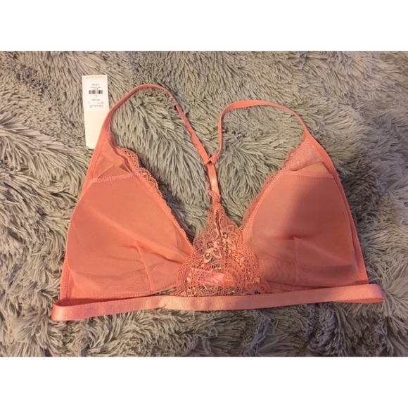 Francesca's coral lace bralette - Picture 3 of 3